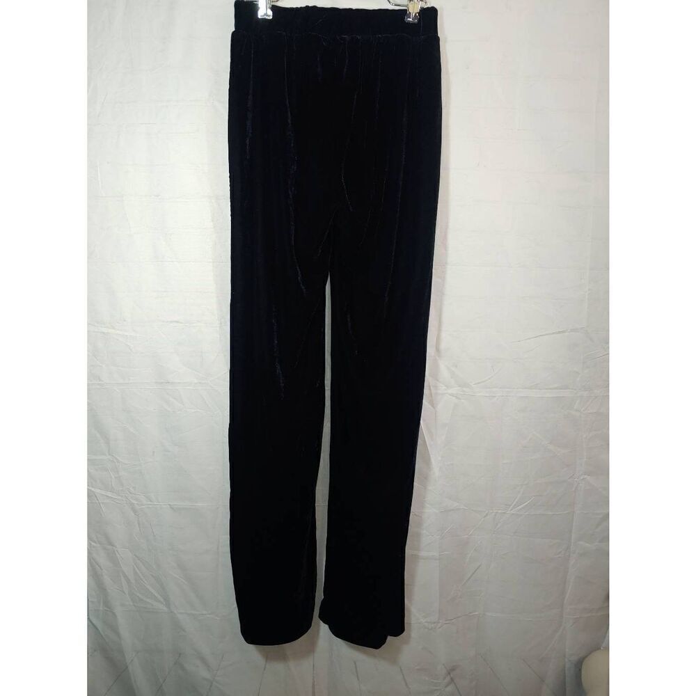 Serena Williams Women's Size Small Black Velour Pants